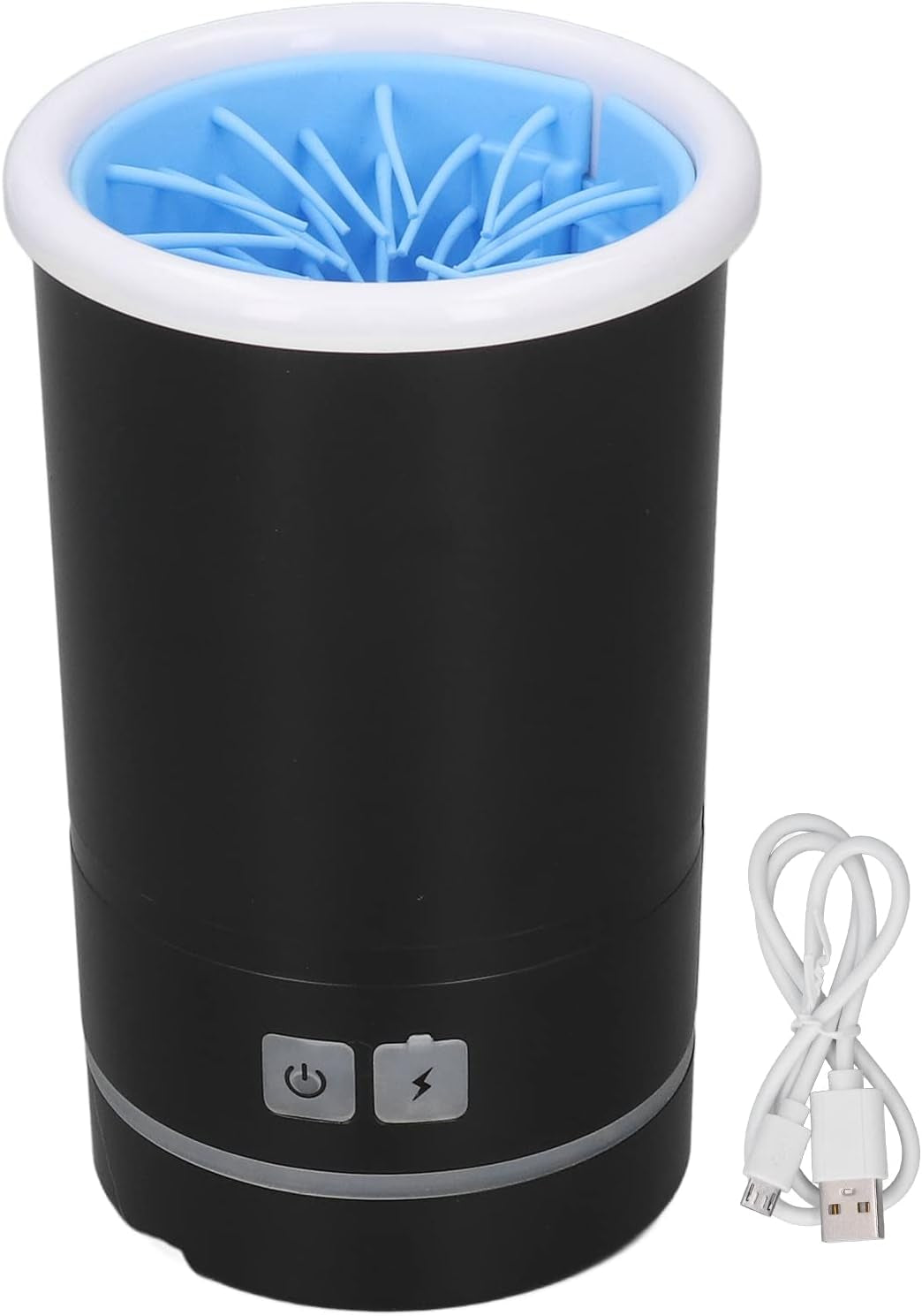 Pulisci Zampe Cane, Lava Zampe per Cani, USB Ricaricabili Spazzole Morbide Lavazampecani, Pulisci Zampe Cane Portatile per Cani Di Piccola E Media Taglia