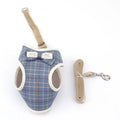Cat Harness and Leash Set with Bowknot Mesh Design - Adjustable Vest and Lead for Cats and Small Dogs
