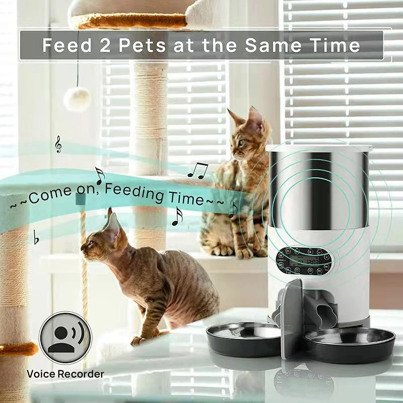 Mangiatoia Automatica Smart per Cani e Gatti