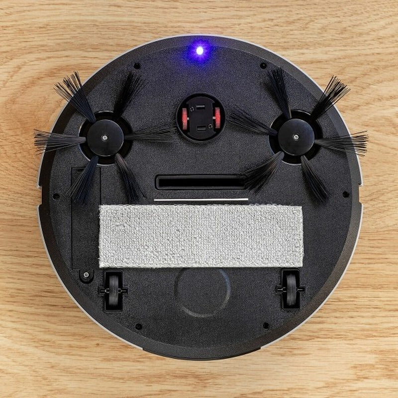 Robot Aspirapolvere e Lavapavimenti 5 in 1 con Funzione di Lucidatura, Disinfezione e Luce UV